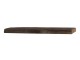 Hnědá dřevěná retro nástěnná polička Grimaud - 61*14*4cm