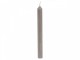 Taupe úzká svíčka Taper linen - Ø 1,2 *13cm / 2.5h