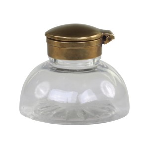 Skleněná francouzská dekorační váza Old French - Ø 8*6cm