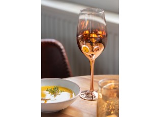 Sklenička na víno Copper Glass - Ø 9*26 cm