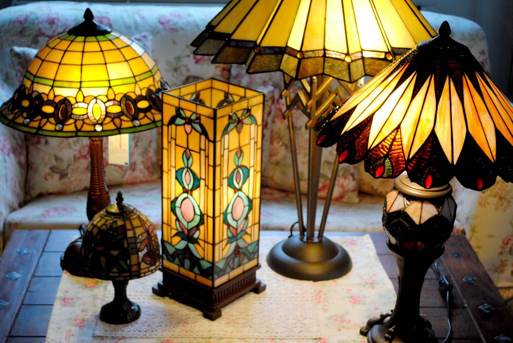 Stolní lampy Tiffany 